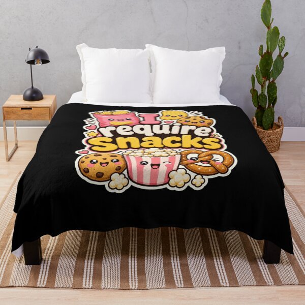 Item preview, I Require Snacks Kawaii Food Lover designed and sold by snowry.