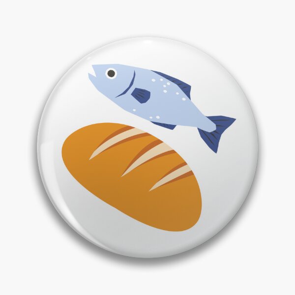 Item preview, Loaves and Fishes - Subtle Christian Art designed and sold by LittleLambGifts.