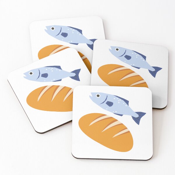 Item preview, Loaves and Fishes - Subtle Christian Art designed and sold by LittleLambGifts.