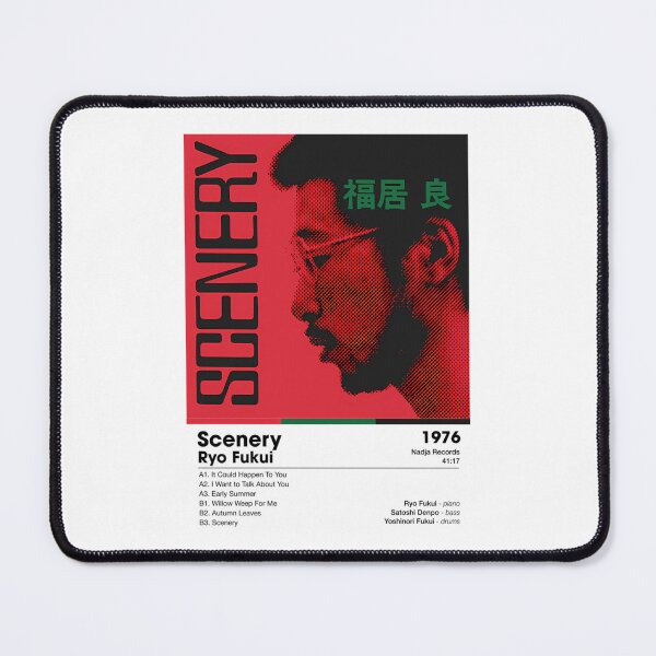 Item preview, Red Halftone Jazz Cover designed and sold by EnesArabaci.