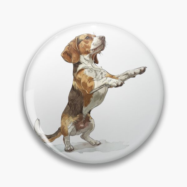 Item preview, Beagle Dog | Cute Puppy Aesthetic Art designed and sold by Mandayartstudio.