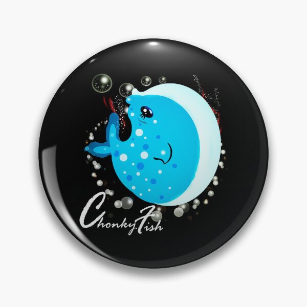 Item preview, Happy Chonky Fish  designed and sold by Shirley cute art .