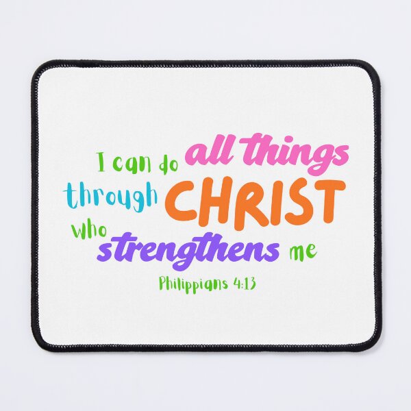 Item preview, Philippians Bible Verse designed and sold by LittleLambGifts.