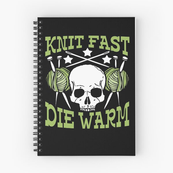 Item preview, Knit Fast Die Warm Novelty Design designed and sold by vtv14.