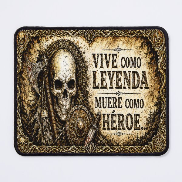 Item preview, Vive como una leyenda, muere como un héroe | Diseño «Viking Skull Warrior» designed and sold by Alchemy Forge.