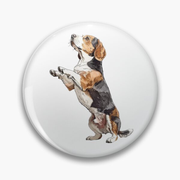 Item preview, Beagle Dog | Cute Puppy Aesthetic Art designed and sold by Mandayartstudio.