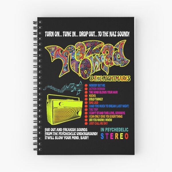 Item preview, Psychedelic Paisley Text and Yellow Transistor Radio designed and sold by Podpng.