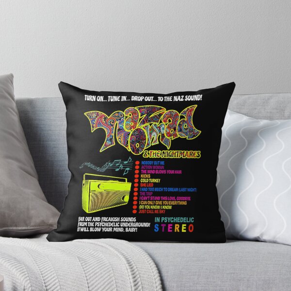 Item preview, Psychedelic Paisley Text and Yellow Transistor Radio designed and sold by Podpng.