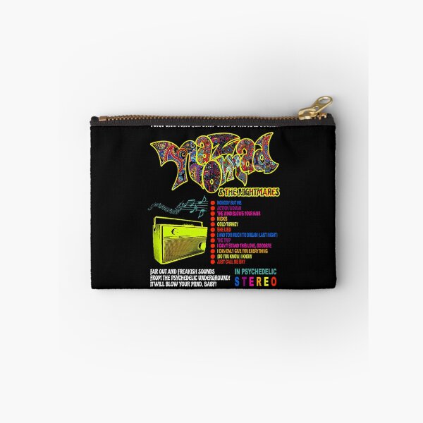 Item preview, Psychedelic Paisley Text and Yellow Transistor Radio designed and sold by Podpng.