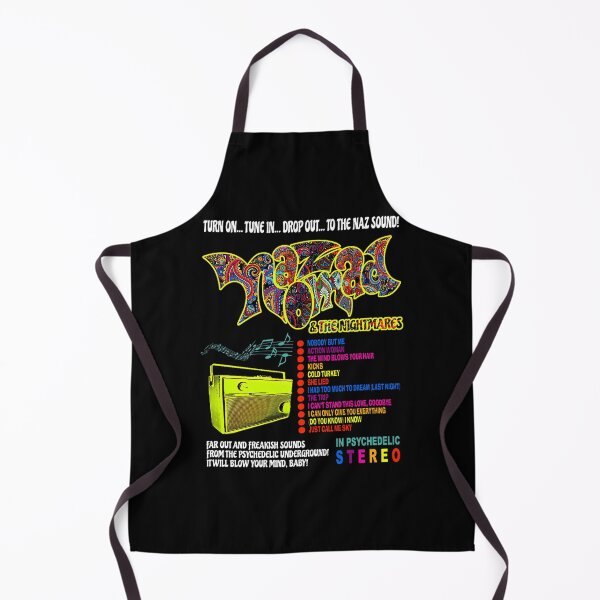 Item preview, Psychedelic Paisley Text and Yellow Transistor Radio designed and sold by Podpng.