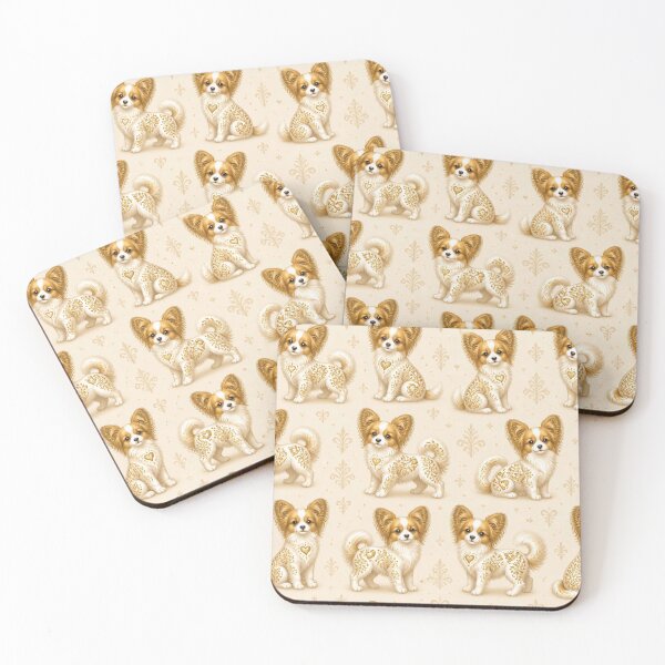 Item preview, Adorable Golden Papillion Dog designed and sold by Wags & Tails.