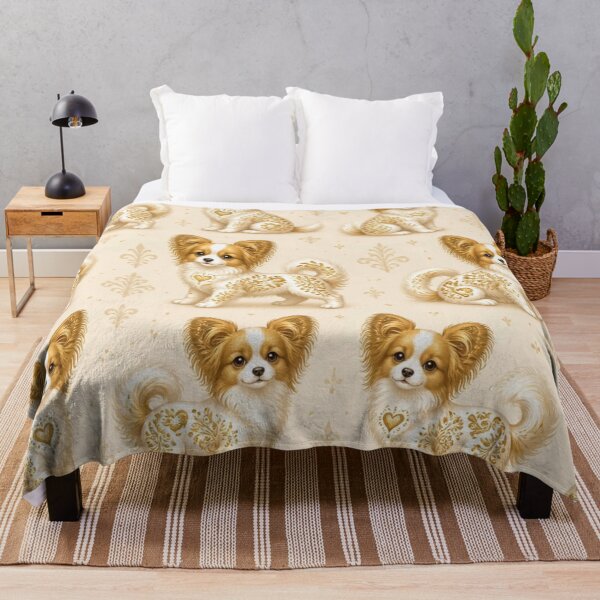Item preview, Adorable Golden Papillion Dog designed and sold by Wags & Tails.
