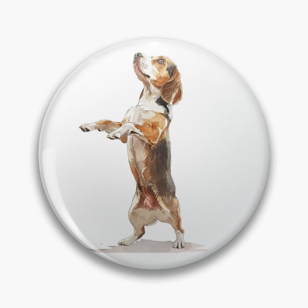 Item preview, Beagle Dog | Cute Puppy Aesthetic Art designed and sold by Mandayartstudio.