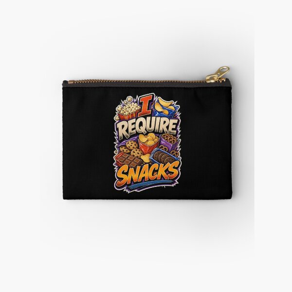 Item preview, I REQUIRE SNACKS Popcorn Chips Cookies Pretzels designed and sold by snowry.