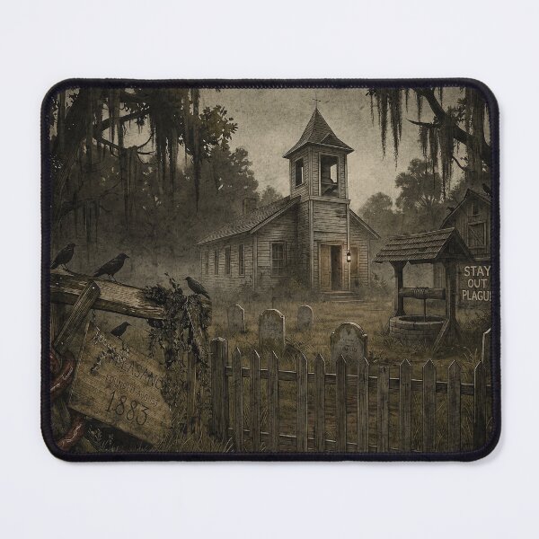 Item preview, Vintage Pleasance Plague Poster designed and sold by Fictional Ink Society.