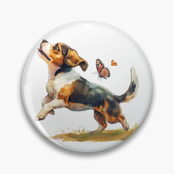 Item preview, Beagle Dog | Cute Puppy Aesthetic Art designed and sold by Mandayartstudio.