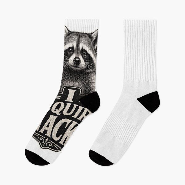 Item preview, I REQUIRE SNACKS Funny Raccoon Fork Hungry Animal designed and sold by snowry.
