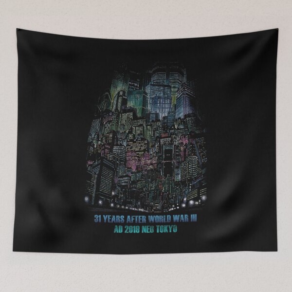 Item preview, Akira Neo Tokyo Distressed designed and sold by Power Up Prints.