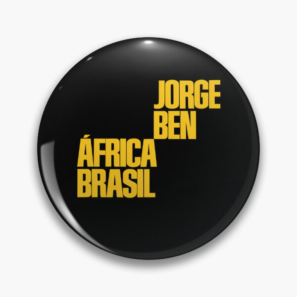 Item preview, Jorge Ben Jor Africa Brasil Yellow Typography designed and sold by KaoKtshirt.
