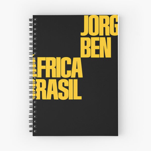 Item preview, Jorge Ben Jor Africa Brasil Yellow Typography designed and sold by KaoKtshirt.