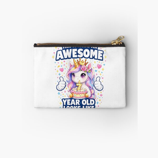 Item preview, Cute Birthday Girl Unicorn 7 Year Old Looks Like designed and sold by QuiteOrbit.