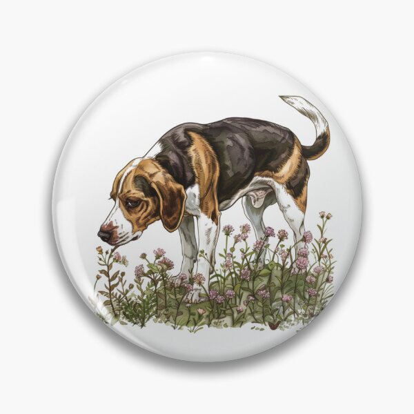 Item preview, Beagle Dog | Cute Puppy Aesthetic Art designed and sold by Mandayartstudio.