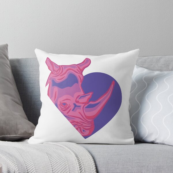Item preview, Pink Rhinoceros Heart designed and sold by LordOsgood.