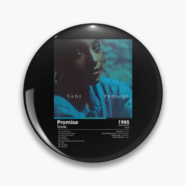 Item preview, Sade Promise 1985 Tracklist Blue Portrait designed and sold by KaoKtshirt.
