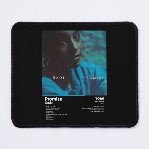 Item preview, Sade Promise 1985 Tracklist Blue Portrait designed and sold by KaoKtshirt.
