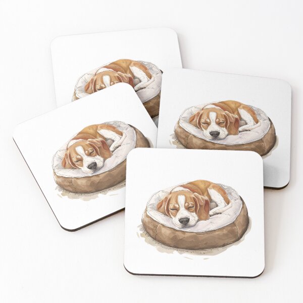 Item preview, Beagle Dog | Cute Puppy Aesthetic Art designed and sold by Mandayartstudio.