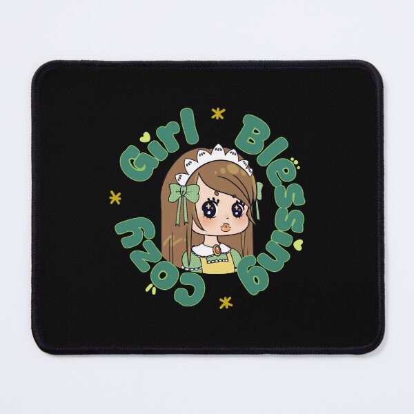 Item preview, Cozy Girl Blessing Cute Chibi Maid Cafe Apron Design designed and sold by Krampusrobot.