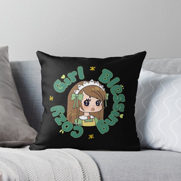 Item preview, Cozy Girl Blessing Cute Chibi Maid Cafe Apron Design designed and sold by Krampusrobot.