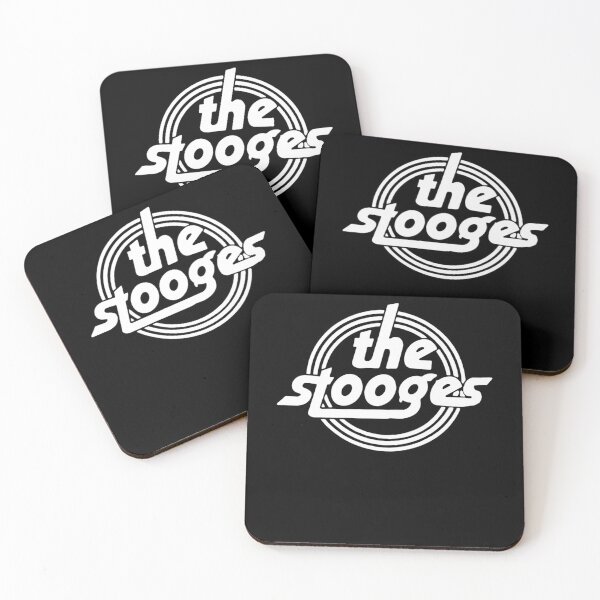 Item preview, The Stooges White Rounded Band designed and sold by KaoKtshirt.