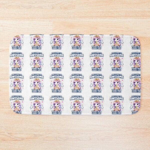 Item preview, Cute Birthday Girl Unicorn 9 Year Old Looks Like designed and sold by QuiteOrbit.