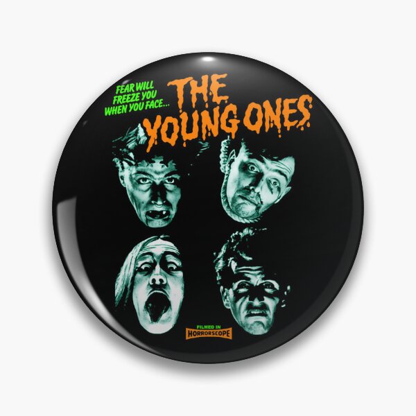 Item preview, Four Expressive Screaming Men Heads Below Orange designed and sold by secludedartwork.