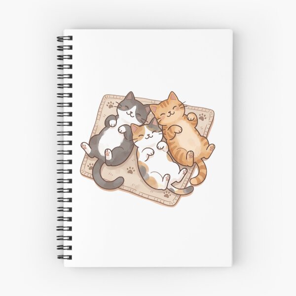 Item preview, cute cats cuddle on a cozy mat designed and sold by temptedd.