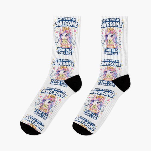 Item preview, Cute Birthday Girl Unicorn 10 Year Old Looks Like  designed and sold by QuiteOrbit.