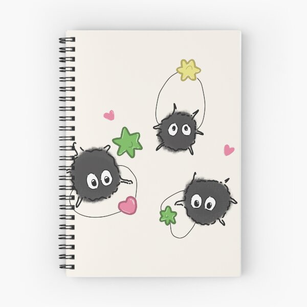Item preview, Cute Soot Puff with Stars designed and sold by TheCozyBurrow.