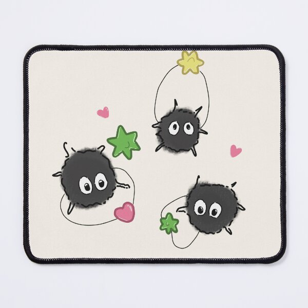 Item preview, Cute Soot Puff with Stars designed and sold by TheCozyBurrow.