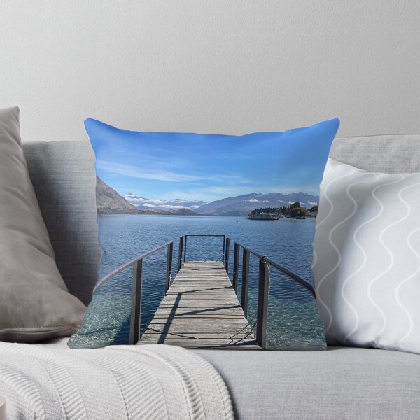 Item preview, NZ - South Island - Lake Wanaka Jetty designed and sold by Solveig Winn.