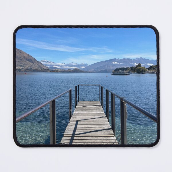 Item preview, NZ - South Island - Lake Wanaka Jetty designed and sold by Solveig Winn.