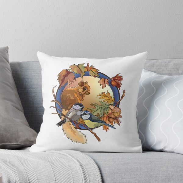 Item preview, Wreath with Squirrel and Two Birds designed and sold by LordOsgood.