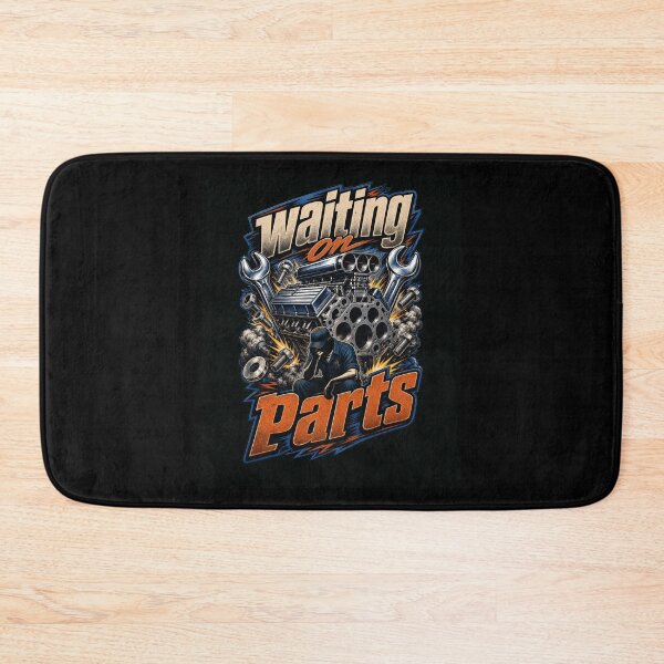 Item preview, Waiting on Parts Mechanic Car Engine Auto Repair designed and sold by snowry.
