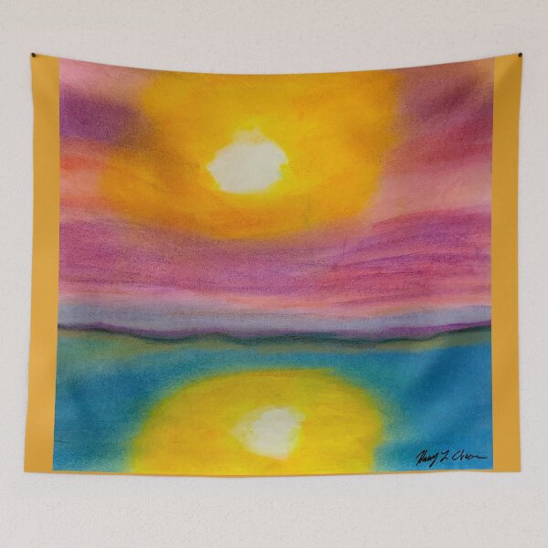 Item preview, Radiant Coastal Sunset designed and sold by Haxson37art.