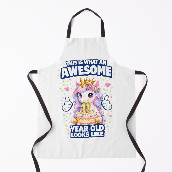 Item preview, Cute Birthday Girl Unicorn 11 Year Old Looks Like designed and sold by QuiteOrbit.
