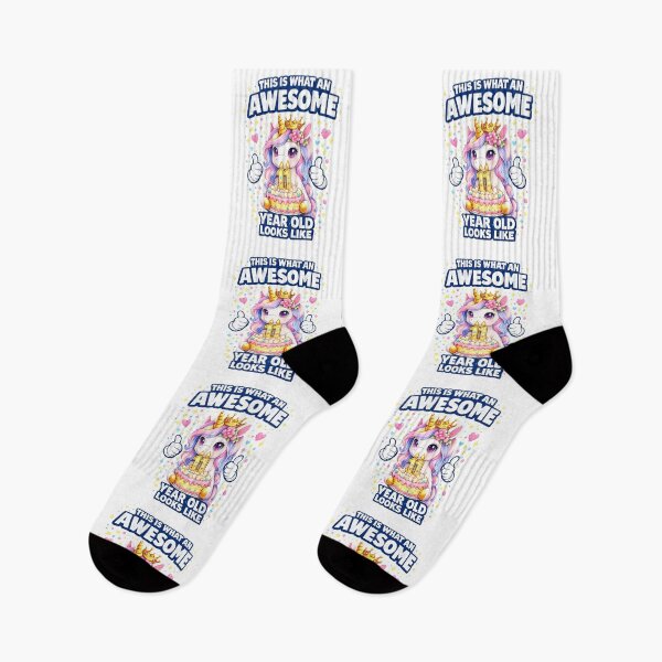 Item preview, Cute Birthday Girl Unicorn 11 Year Old Looks Like designed and sold by QuiteOrbit.