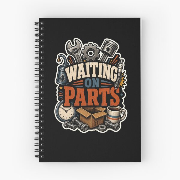 Item preview, Waiting On Parts Auto Mechanic Car Repair Engine designed and sold by snowry.