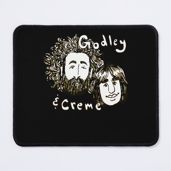 Item preview, Godley And Creme Duo Caricature Portrait designed and sold by SeamlessWord.