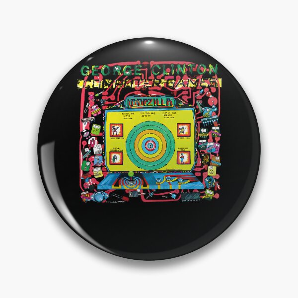 Item preview, George Clinton Computer Games Arcade designed and sold by SeamlessWord.