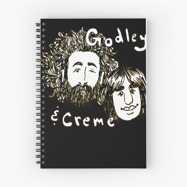 Item preview, Godley And Creme Duo Caricature Portrait designed and sold by SeamlessWord.